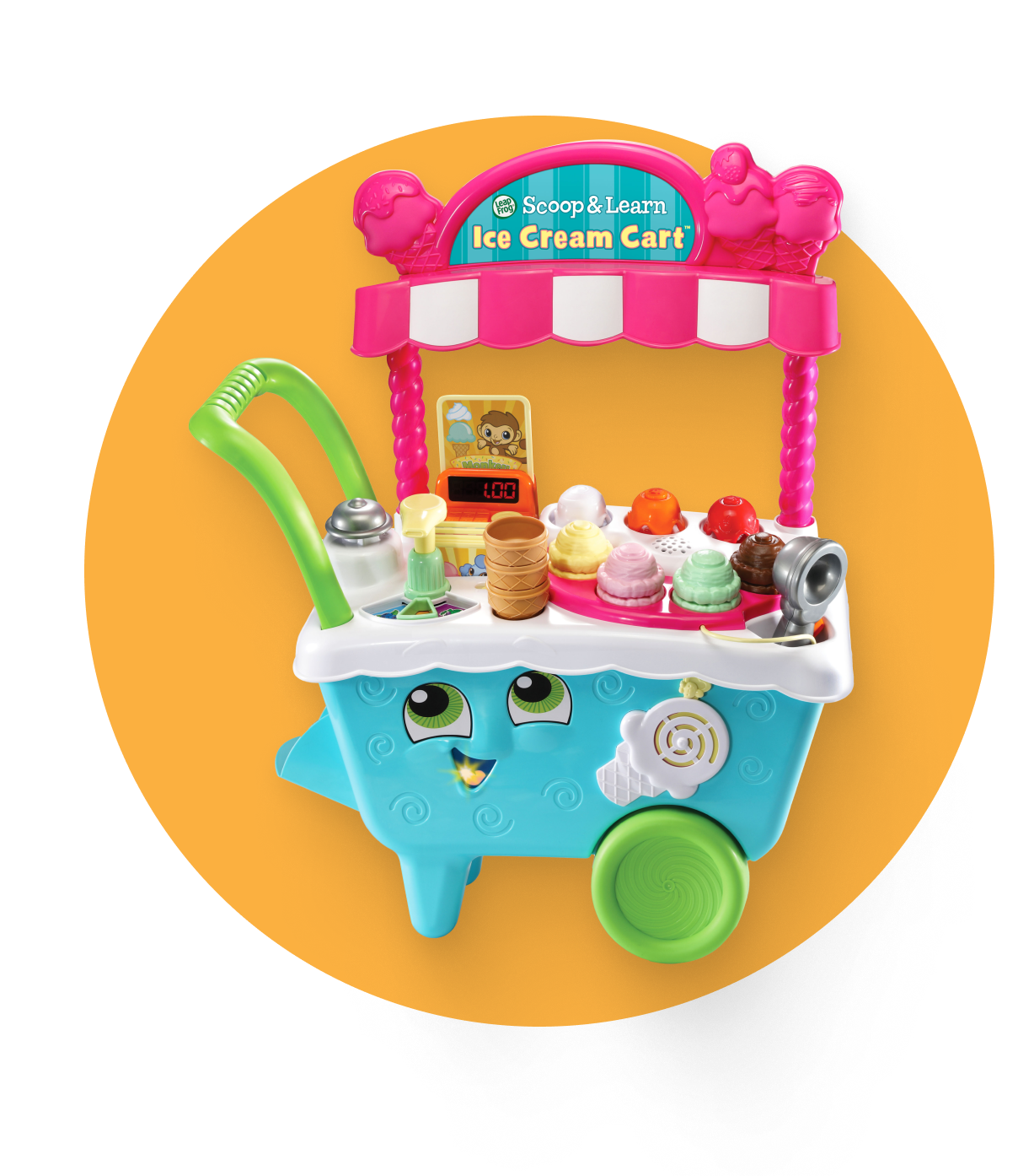 Scoop & Learn Ice Cream Cart electronic learning product